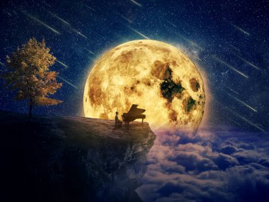 gece yarısı piyano ninni 