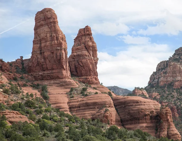 Kırmızı Sedona, Arizona, ABD kayalar.