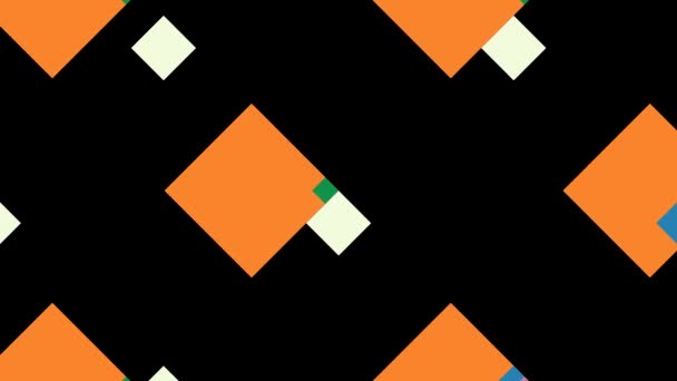 Animatie van kleurrijke abstracte achtergrond — Stockvideo