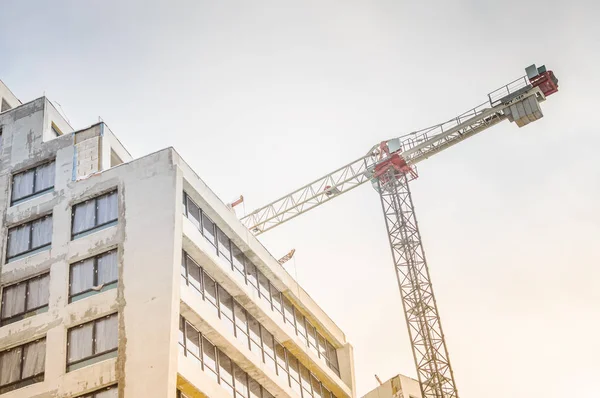 Apartman bina. dokunun ve evin