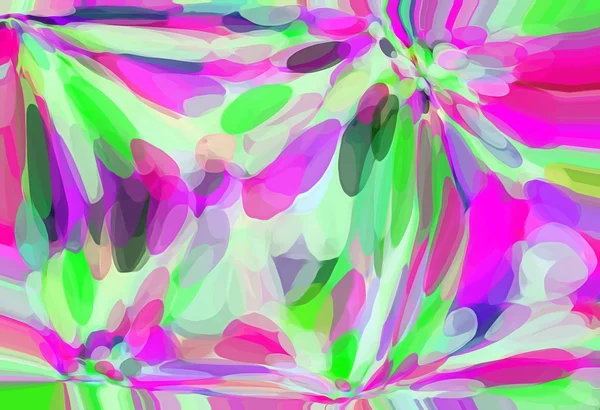 Rosa púrpura y verde círculo patrón abstracto fondo — Foto de Stock