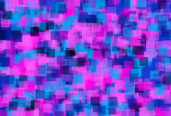Rosa púrpura y azul patrón cuadrado fondo abstracto —  Fotos de Stock