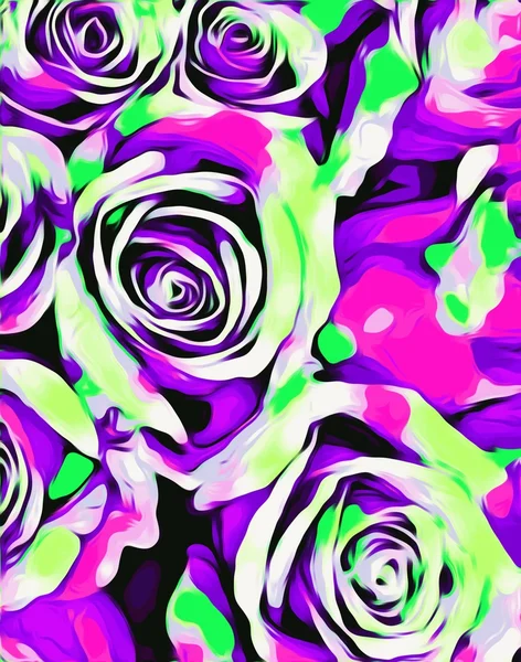 Rose Violet Vert Rose Texture Fond Abstrait — Photo