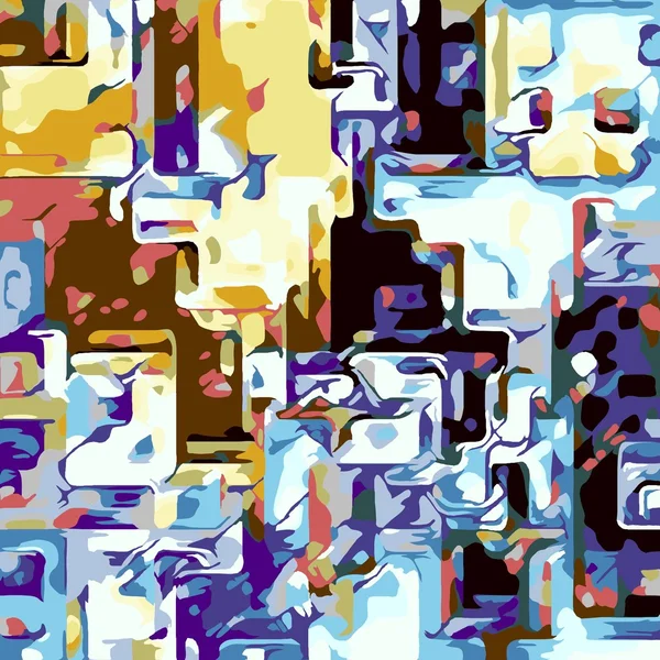 Geometrische Braun Rosa Gelb Blau Und Lila Abstrakten Hintergrund — Stockfoto