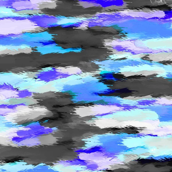 Lila Blau Und Schwarz Malerei Textur Abstrakten Hintergrund — Stockfoto