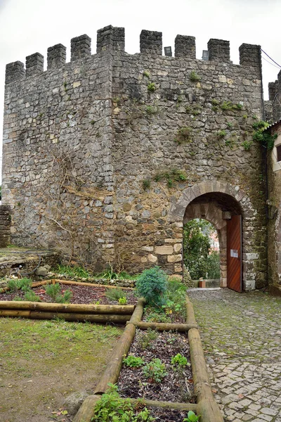 Leiria hrad v Portugalsku — Stock fotografie