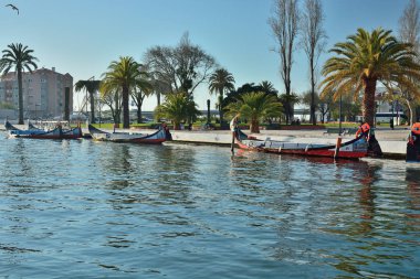 Aveiro kanalda gemilerde