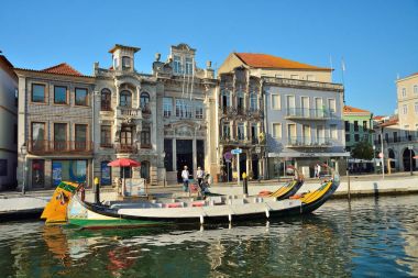 Aveiro kanalda gemilerde