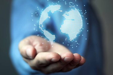 Kavramı genel bağlantı ve ağ.