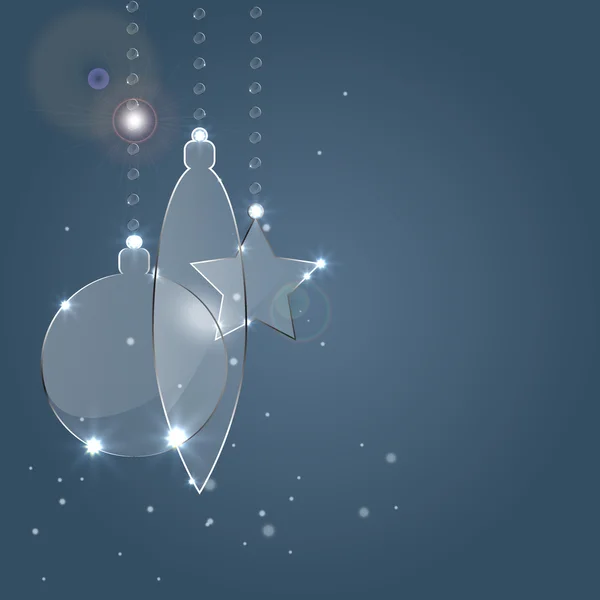 Yılbaşı toplarıyla arka plan