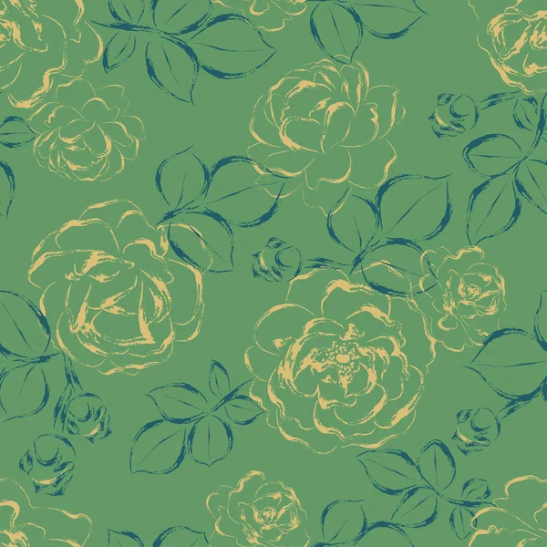 Bahçe gül güzel seamless modeli.