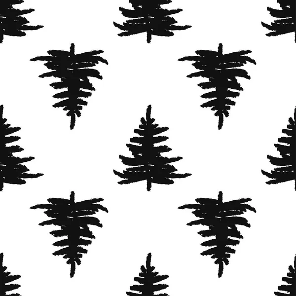 soyut sanat vektör arka plan. Paket kağıdı kumaş için Noel ağacı Dikişsiz desen illüstrasyon