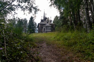 Eski Rus Kuzey Ortodoks Kilisesi ahşap