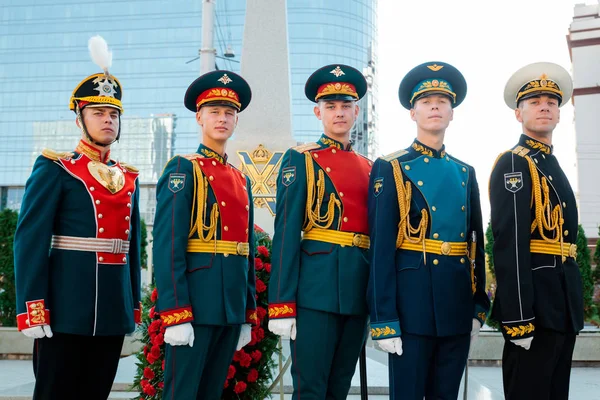 МОСКВА, РОССИЯ - 02 СЕНТЯБРЯ 2017: День российской гвардии — стоковое фото