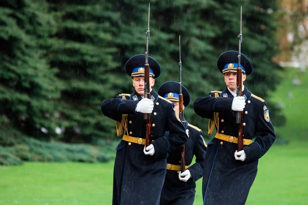 Mosca Russia Maggio 2017 Cambio Orario Della Guardia Presidenziale Della — Foto Stock