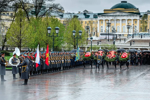 Moscow Rússia Maio 2017 Moscow Major Sergey Sobyanin Deputados Cidade — Fotografia de Stock