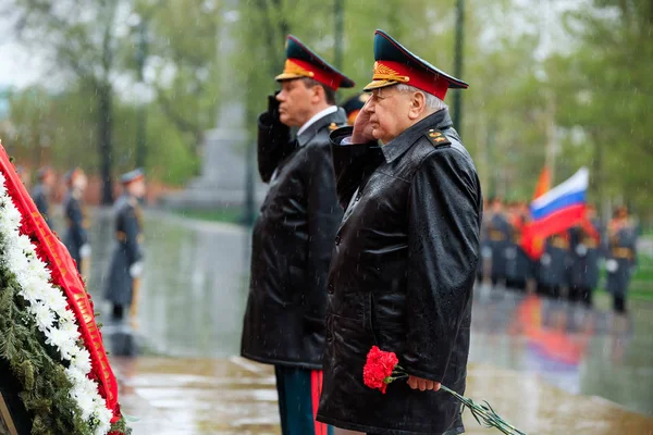 Moskva Ryssland Maj 2017 Generalen Armén Valery Gerasimov Och Collegium — Stockfoto