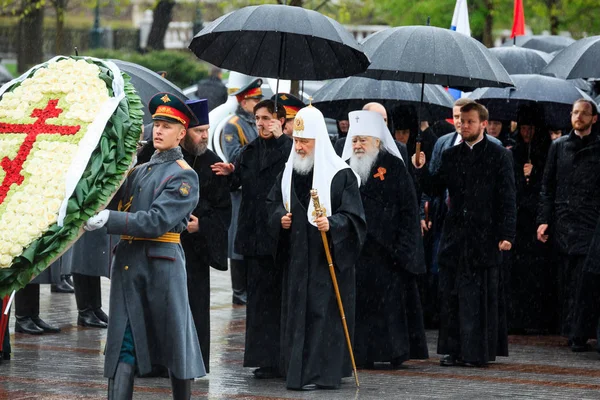 Moskva Ryssland Maj 2017 Patriarken Moskva Och Alla Rus Kirill — Stockfoto