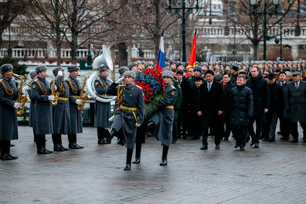 Moskau Russland Dezember 2019 Der Premierminister Der Mongolei Ukhnaagiin Khurelsukh — Stockfoto