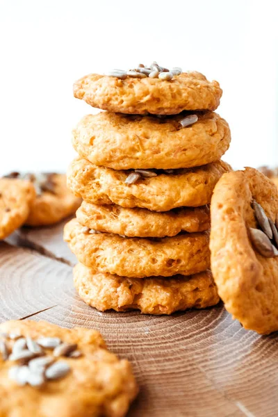 Carrot Vegan Cookies. Natural sprouting homemade food.