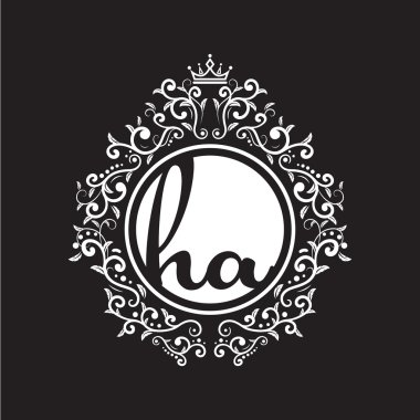 Vintage daire ilk logosu