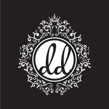 Vintage daire ilk logosu