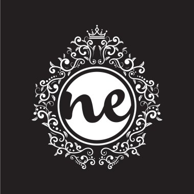 Vintage daire ilk logosu