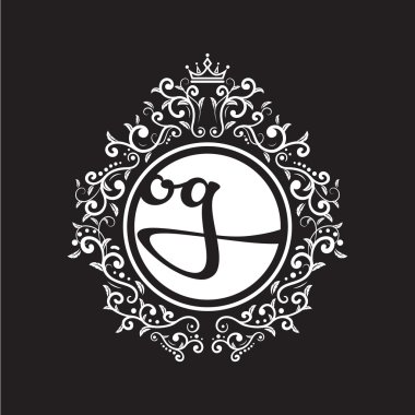 Vintage daire ilk logosu