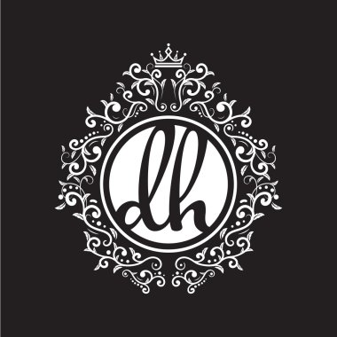 Vintage daire ilk logosu