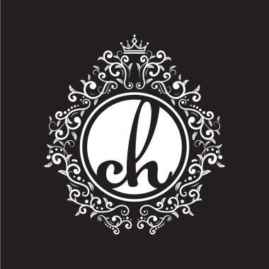 Vintage daire ilk logosu