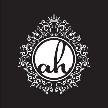 Vintage daire ilk logosu