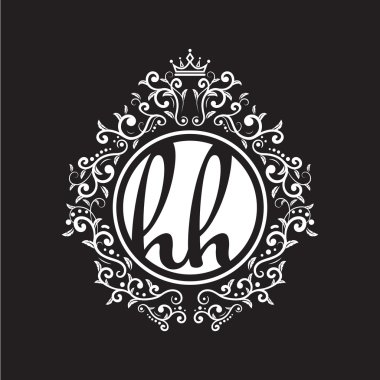 Vintage daire ilk logosu