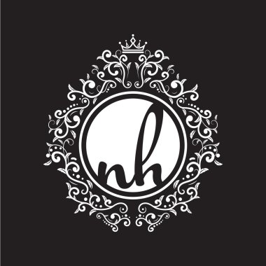 Vintage daire ilk logosu