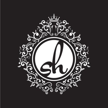 Vintage daire ilk logosu