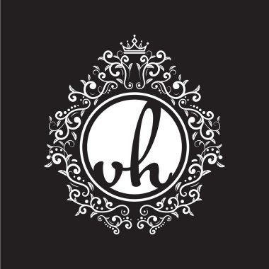 Vintage daire ilk logosu