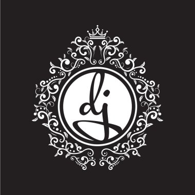 Vintage daire ilk logosu