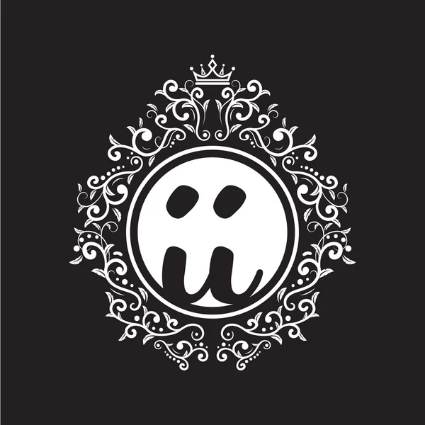 Vintage daire ilk logosu