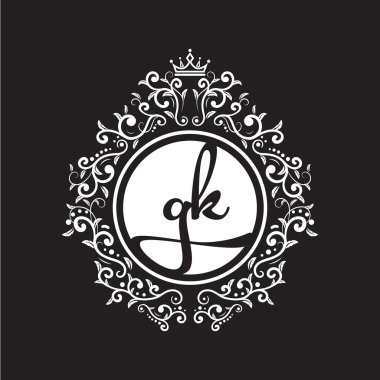 Vintage daire ilk logosu