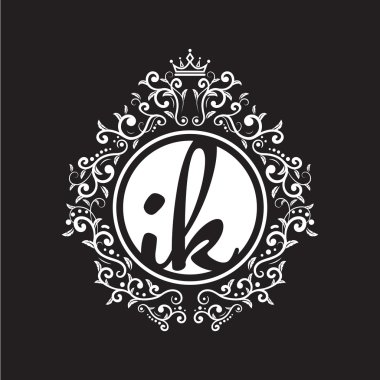 Vintage daire ilk logosu