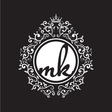 Vintage daire ilk logosu