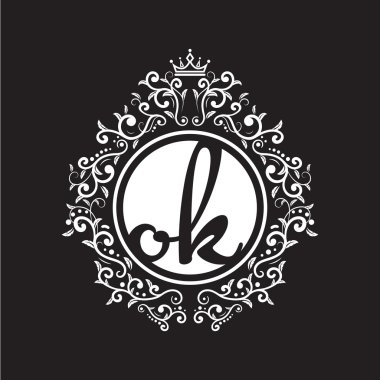 Vintage daire ilk logosu