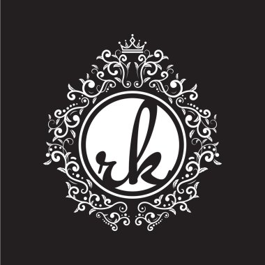 Vintage daire ilk logosu