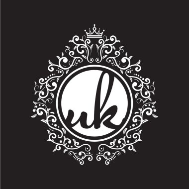 Vintage daire ilk logosu