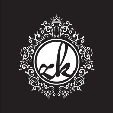 Vintage daire ilk logosu