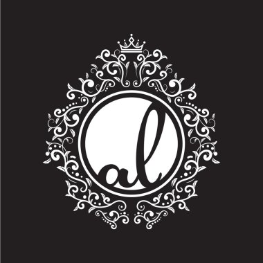 Vintage daire ilk logosu