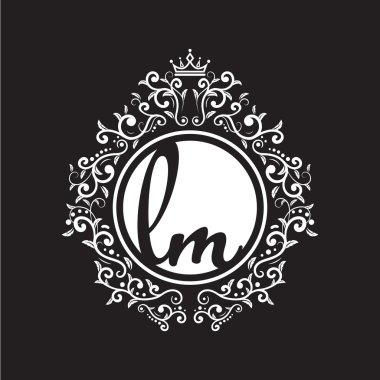 Vintage daire ilk logosu