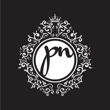 Vintage daire ilk logosu