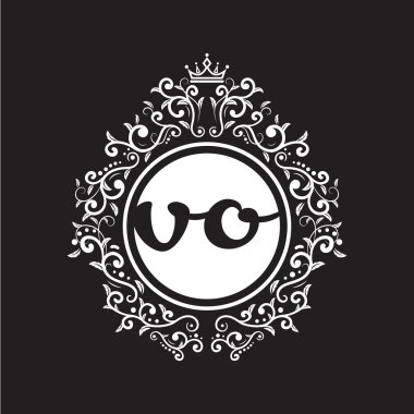 Vintage daire ilk logosu