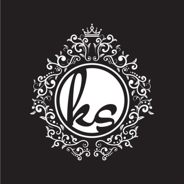 Vintage daire ilk logosu