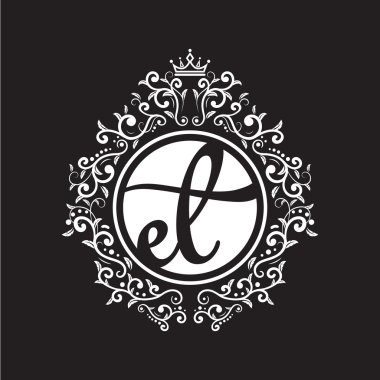 Vintage daire ilk logosu